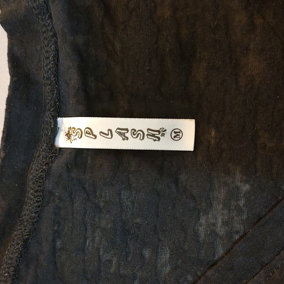 Sheer black top - Picture 3 of 5